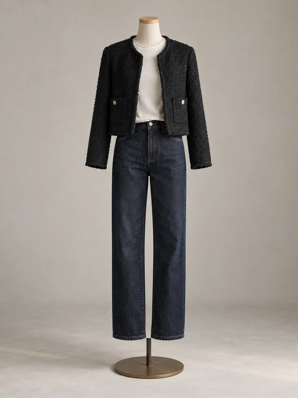 The jacket worn with your white tee and dark jeans